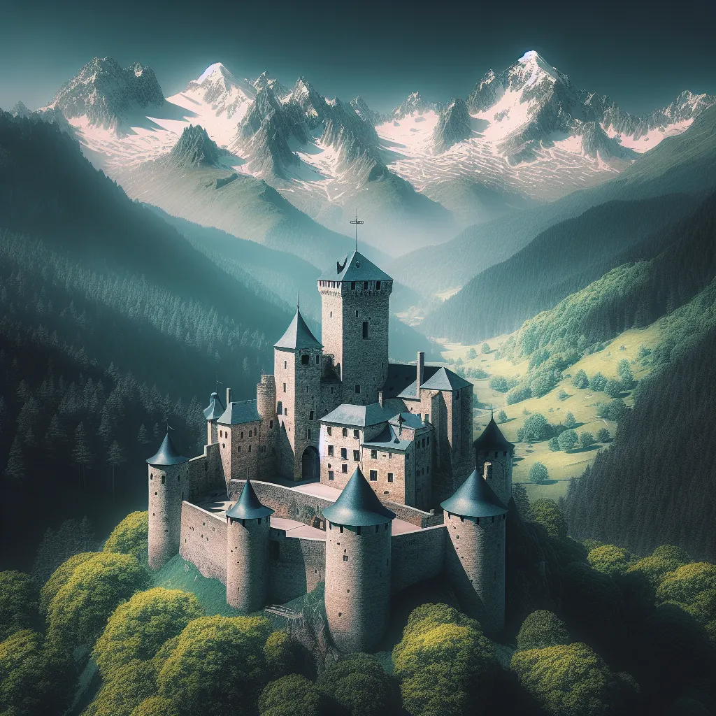 Château en Ariège Pyrénées