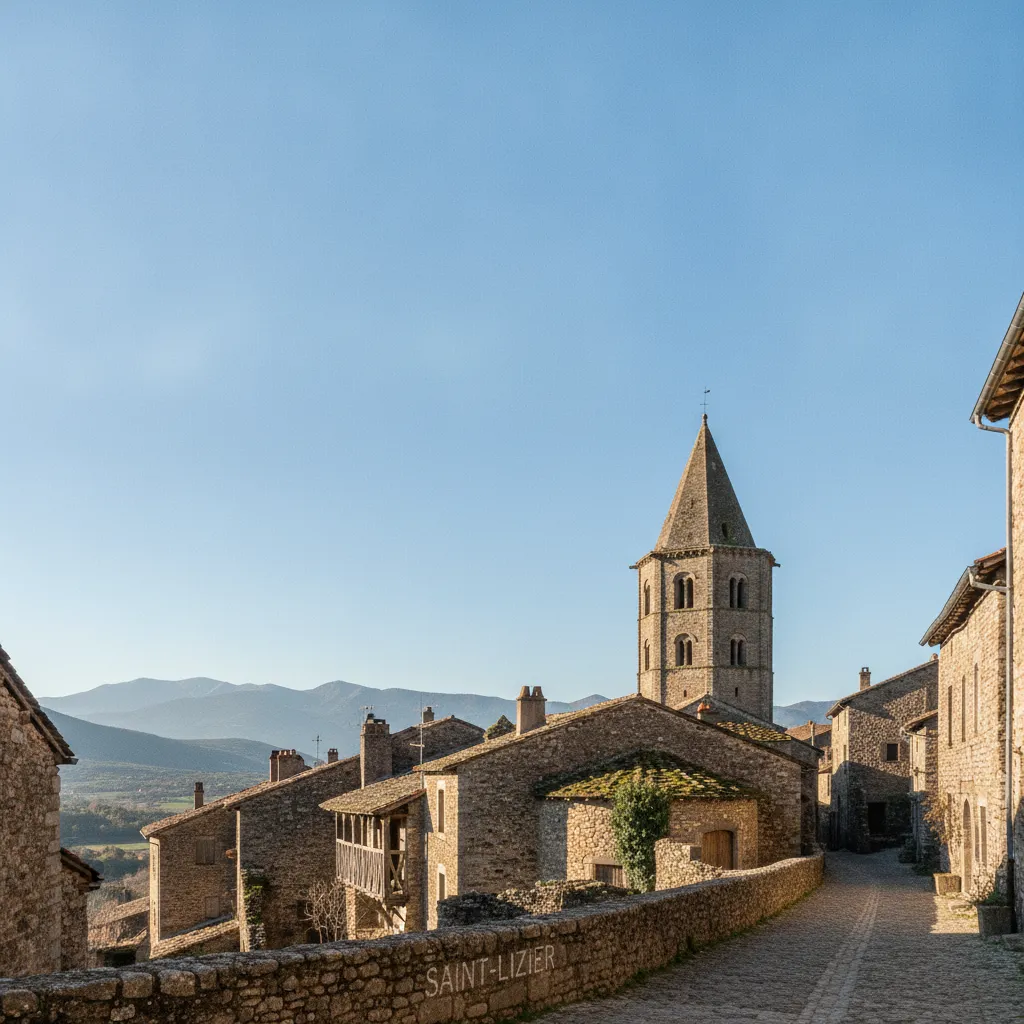 Saint-Lizier Medieval Village