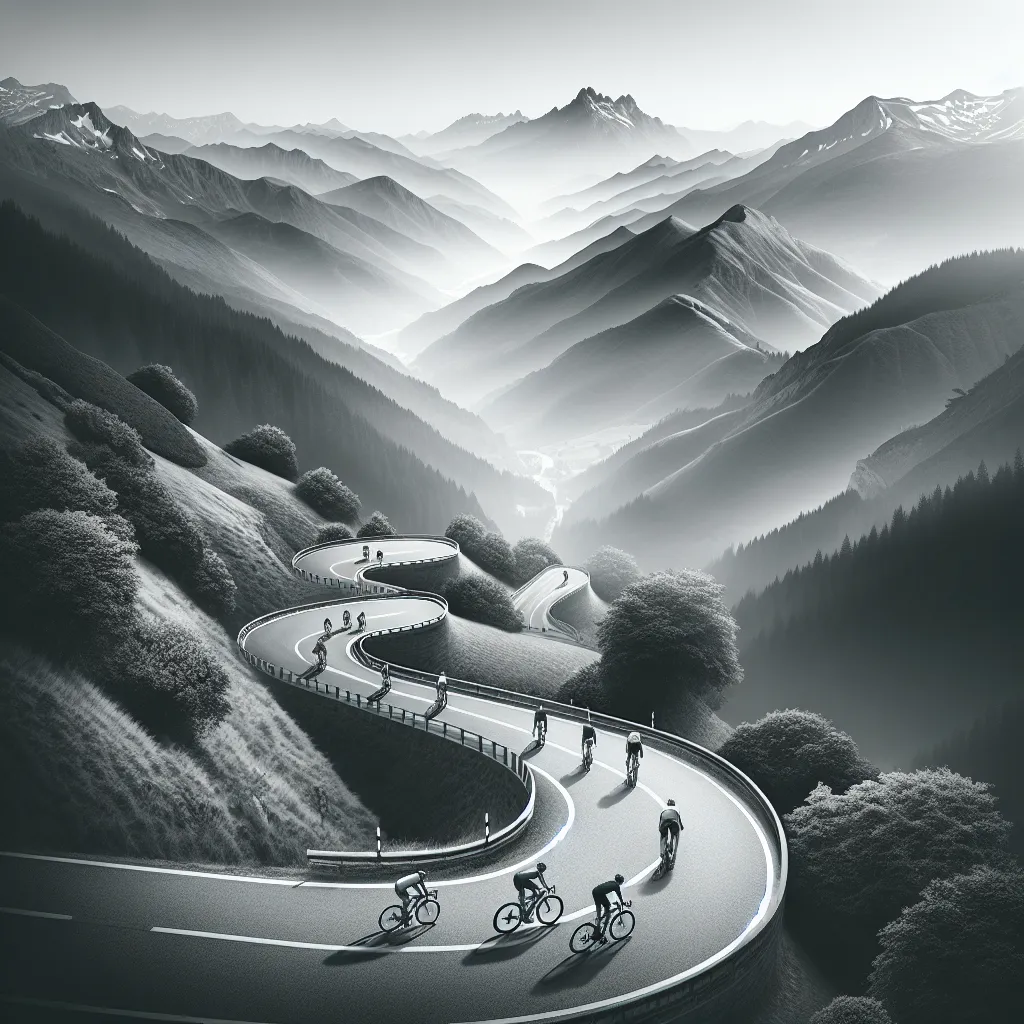 Scenic Road Biking Route