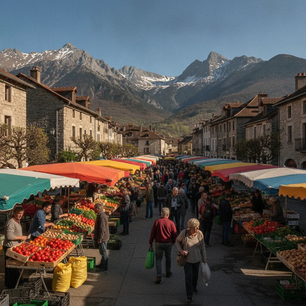St Girons Market Town